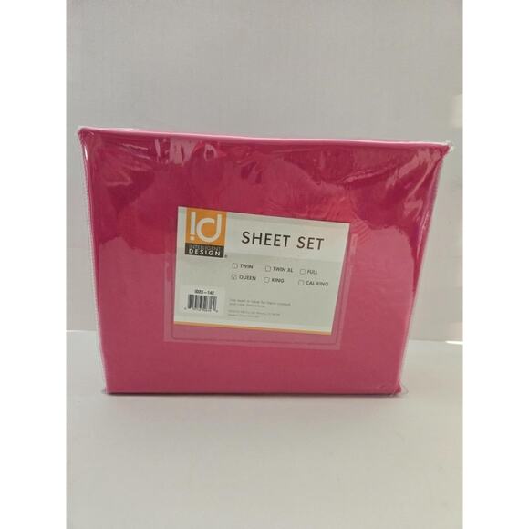 Intelligent Design Microfiber All Season Soft Touch 4-Pc. Pink Queen Sheet Set - Picture 2 of 5